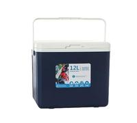 Boîte de rangement isolée - 12 l - Glacière de voyage pour voiture - Glacière chaude et froide - Pour aliments - Avec poignée ergonomique - Pour lait maternel, boissons, jus