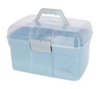 Kerbl Pet boîte de toilettage, Bleue, 30 x 20 x 19 cm, boîte de toilettage pour Chiens et Chats, boîte de toilettage pour Produits de toilettage, Plastique, Chiens et Chats