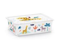 Boîte De Rangement Keter 84160005161 C BOX STYLE Avec Roues Wild Anima