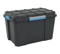 KIS Boîte hermétique à roulettes Scubba 110 L Noire