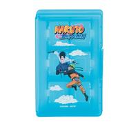 Konix Boîtier de rangement Nintendo Switch Naruto Shippuden Plastique 24 jeux Motif Naruto et Sasuke