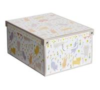 Boite de Rangement - LAVATELLI - Grand 39x50x24 cm - Carton recyclable - Pliable et Solide