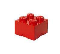 Lego Boite Rangement Lego Rouge M 4 plots