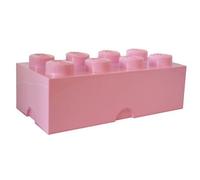 Boîte de rangement LEGO Storage - 8 plots Rose Clair