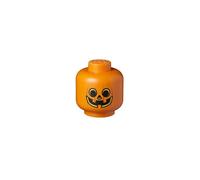 Boîte de rangement - LEGO - STORAGE HEAD PUMPKIN - Orange - 360 ml - Motif citrouille