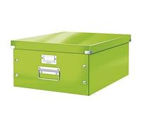 Boîte de rangement - LEITZ - Click & Store - Grande taille - Vert - Métal