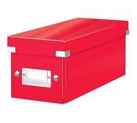 Boîte en carton pour CD Click & Store WOW - Rouge