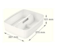 Leitz Boîtier de rangement MyBox 5322 blanc 307 x 101 x 375 mm 1 pc(s)