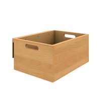 Boîte de rangement lit destyle naturel