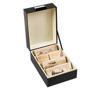 Boîte de rangement LOGIK, format intérieur 170 x 120 mm, noir