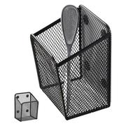 Boîte de rangement magnétique effaçable à sec, 12 x 4,1 cm, accessoire d'écriture avec aimant puissant, organiseur de crayons robuste, couleur avec simple, panier de bureau pour collège
