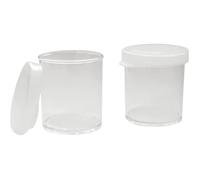 Boîte de rangement - MegaCrea - 20ml - Plastique - 6 pièces - DIY