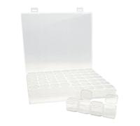 Boîte de rangement - MEGACREA DIY - Diamond Painting - 56 cases - 21 cm - Plastique durable