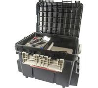 Meiho Bucket Mouth Bm 7000 Fishing Box Noir 38.3 x 28.1 x 28.6 cm