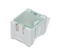 Boîte de rangement miniature interchangeable avec composants électroniques pour perles, vis, articles de pêche dans plusieurs couleurs