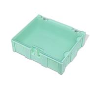 Boîte de rangement miniature interchangeable avec composants électroniques pour perles, vis, articles de pêche dans plusieurs couleurs