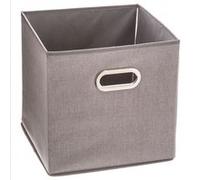 JJA Panier tissu Mix N' Modul 31x31 cm Gris clair chiné – 5 five simply smart