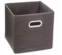 JJA Panier tissu Mix N' Modul 31x31cm gris foncé chiné - 5 five simply smart