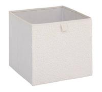 5five – Boîte de rangement Bouclette 31 x 31 cm Blanc