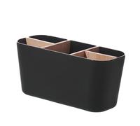 Boîte De Rangement Multi-Compartiments 1 Pièce, Porte-Brosse À Dents Diviseur, Support De Rangement Pour Ustensiles De Salle De Bain, Boîte De Rangement Diviseur De Bureau