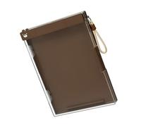 Boîte de rangement multifonction avec porte-bloc double couche en ABS pour fournitures scolaires et de bureau