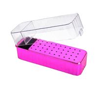 Boîte de rangement multifonction pour manucure - 40 emplacements - Design léger - Pour professionnels des ongles, artistes, utilisateurs à domicile, accessoires - Boîte de rangement pour outils à