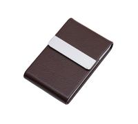 Boîte De Rangement Multifonctionnelle En Acier Inoxydable,Étui À Cigares En Pu,Porte-Tabac,Étuis À Cartes,Accessoires Pour Fumeurs,Laguna Ette,1 Pc - Type Coffee
