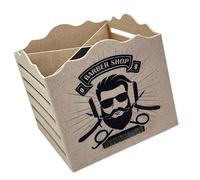 Boîte de rangement multifonctionnelle pour ciseaux de coiffure, organisateur de coupe de cheveux, boîte de rangement pour salon de coiffure