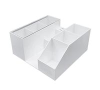 Boîte de rangement multifonctionnelle pour outils de greffe de cils, support de maquillage pour pinceaux à cils, rubans, cotons-tiges