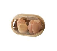 Boîte de rangement murale de maquillage imperméable et élégante pour le rangement qui ne nécessite pas de perçage, facile à installer (B marron)