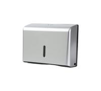 Boîte de rangement murale fixe pour salle de bain - Type simple - Décoration d'intérieur pour zones à forte humidité - Support mural pour salle de bain - Installation facile - Distributeur de