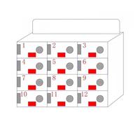 Boîte de rangement murale multifonctionnelle en acrylique pour téléphone - Peut contenir 4 à 80 téléphones portables pour salle de classe pour une gestion efficace de l'espace et un accès facile