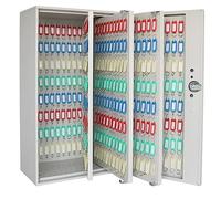 Boîte de rangement murale pour clés avec crochets - Portable - Peut contenir 500 clés - Design élégant - Parfait pour la maison ou le bureau