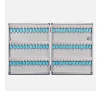 Boîte de rangement murale pour clés avec étiquettes pour la maison, le bureau et le garage, solution de rangement verrouillable pour un accès facile