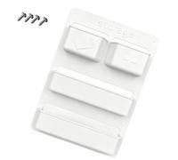 Boîte de rangement murale pour porte WC de camping-car | Organiseur de trappe de caravane pour une utilisation dans la maison, la salle de bain, le bateau, le camion et le