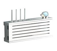 Boîte de rangement murale pour routeur réseau - Étagère murale multifonction pour routeur WiFi pour une utilisation organisée à la maison ou au bureau