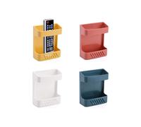 Boîte de rangement murale pour télécommandes, lot de 4, pratique pour organiser les téléviseurs et les climatiseurs