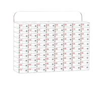 Boîte de rangement murale sécurisée en acrylique transparent pour téléphone avec serrure et clés - Idéal pour le bureau, l'école, la salle de classe, l'usine et la gestion d'appareils mobiles