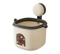 Boîte de rangement murale | Support mural à ventouse pour ustensiles de salle de bain - Peu encombrant, sans perçage, rangement multifonction ménager pour dentifrice, peigne, télécommandes