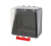 Boîte de rangement neutre transparente ABS Stockage pro Midi