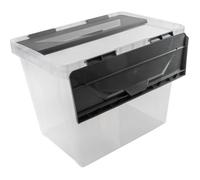 Boite de rangement ONYX 25L transparente