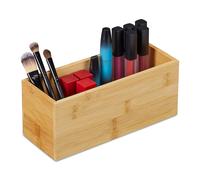 Boîte de rangement organisateur naturel récipient décoratif 1 compartiment