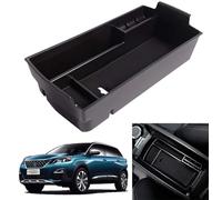 Boîte de rangement Organiseur Console centrale Accoudoir Boîte à gants pour 5008 3008 GT 2016-2024/ C5 aircross 2016-2024 / DS7 Crossback 2017-2024