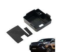 Boîte de rangement - Organiseur de coffre - Boîte de rangement pour voiture - Avec couvercle - Organiseur de coffre pour l'accoudoir - Organiseur multifonction avec compartiments pour les trajets et