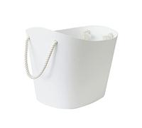 Hachiman Boîte de rangement Panier Balcolore M Blanc