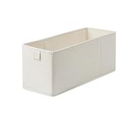 Boîte de rangement - Panier de rangement en tissu - Pour l'utilisation de tiroirs et à la maison avec polyester durable, en polypropylène épaissie, organisateur étroit pour vêtements