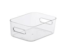 Boîte de Rangement - Petite - Rangez Votre Maison avec Style et Praticité - Compact S - Transparent - Plastique Sans BPA - Conçu et Fabriqué en Finlande - SmartStore