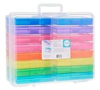 We R Memory Keepers We R' Storage Bin + 16 Mini Cases