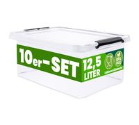 Deuba Boîte de rangement 10x 12,5 L