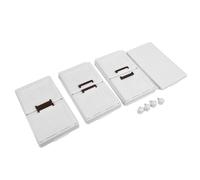 Boîte de Rangement Pliable avec 4 Roues, Conteneur Empilable Multi - Niveaux 5 Couches, Organisateur de Placard Moyen, Durable et Mobilité Facile (Type 2)
